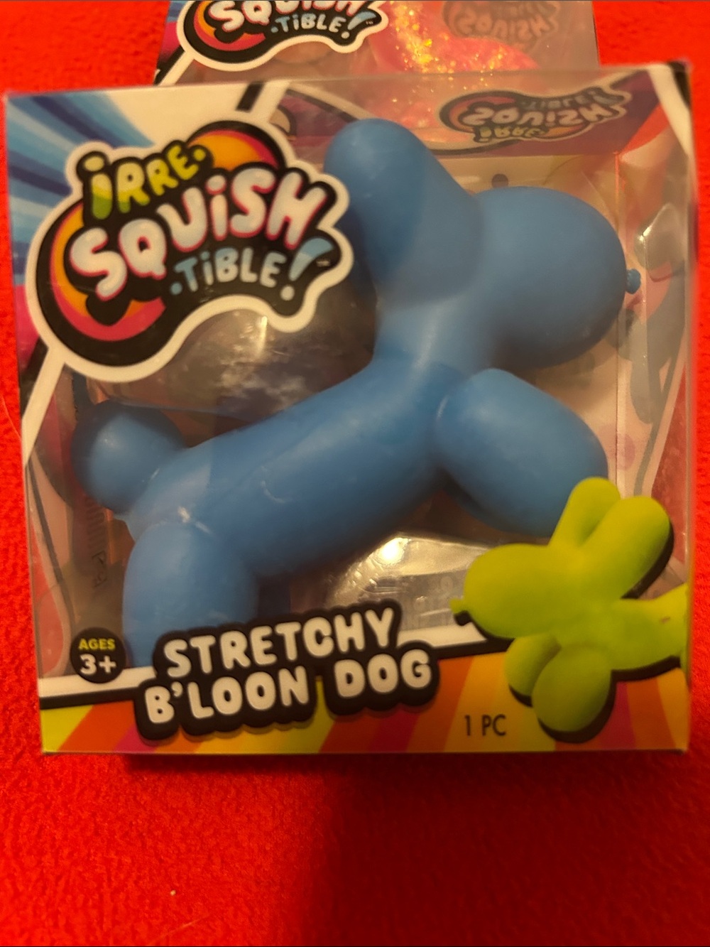 Stretchy B'loon Dog Toy - Blue